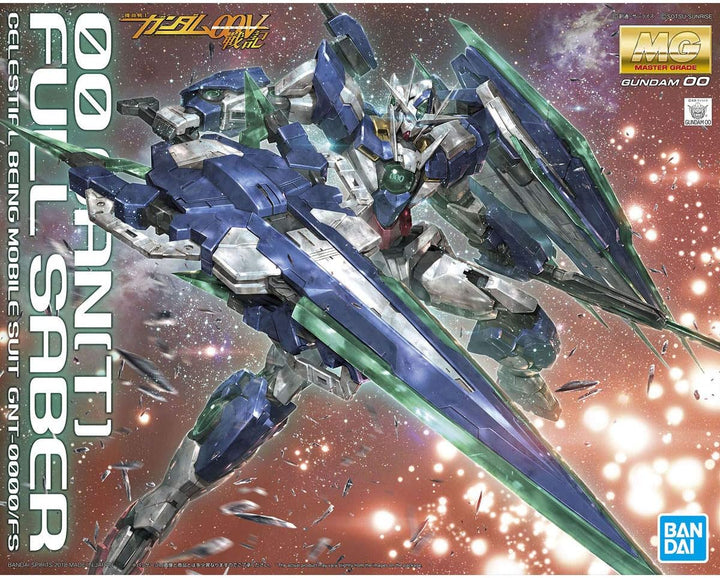 Bandai 1/100 MG GNT - 0000 / FS Double O Quanta Full Saber Plastic Kit