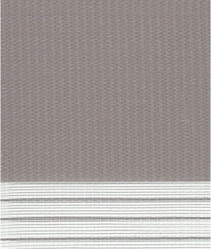 Madecostore Doppelrollo Tag Nacht – Taupe – L 45 x H 190 cm – Befestigung mit oder ohne Bohren – pas