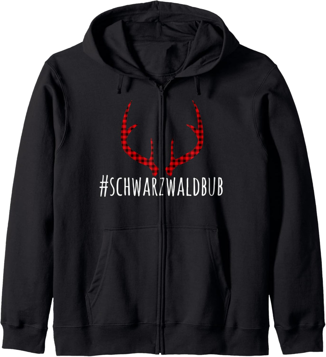 Schwarzwaldbub Schwarzwälder Schwarzwald Hirsch Geschenk Kapuzenjacke