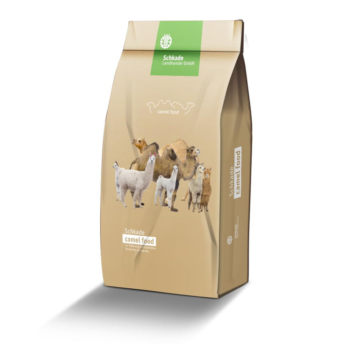 Camel Food Basic, Ergänzungsfutter für Trampeltiere, Dromedare, Lamas, Alpakas und andere Grasfresse