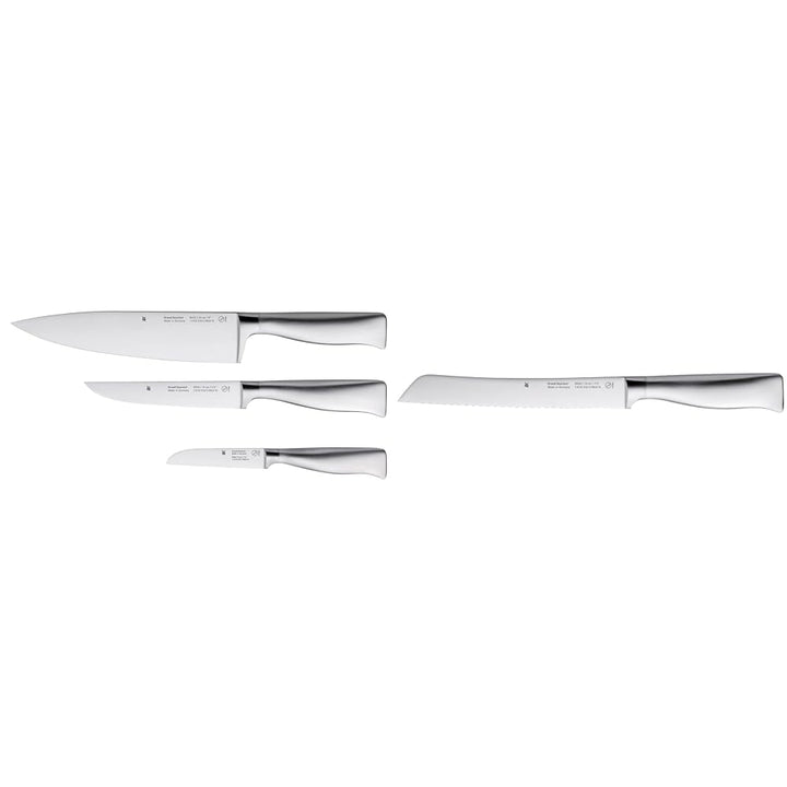 WMF Grand Gourmet Messerset 3teilig Made in Germany, 3 Messer geschmiedet &amp; Grand Gourmet Brotmesser