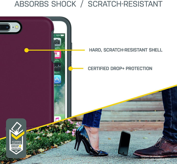 OtterBox Symmetry Series Schutzhülle für iPhone 8 Plus & iPhone 7 Plus (nur in Einzelhandelsverpacku