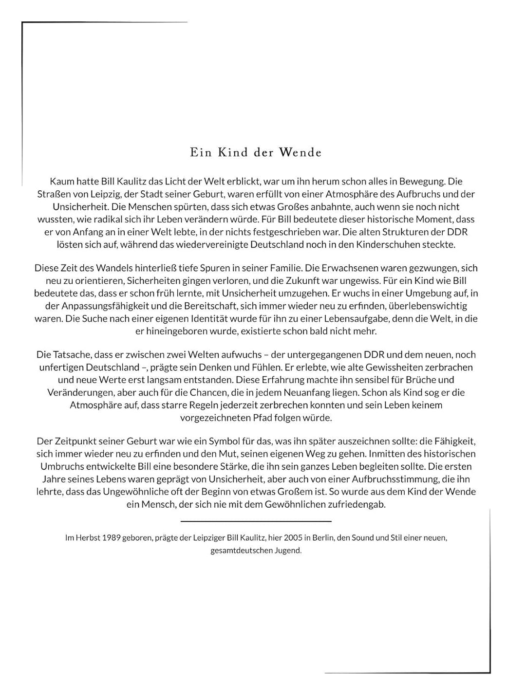 Die Biografie über Bill Kaulitz: Laut und unbeirrbar. Komplett in Farbe, Taschenbuch