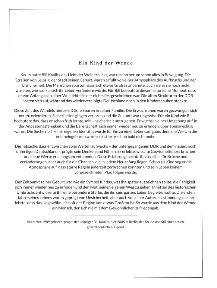 Die Biografie über Bill Kaulitz: Laut und unbeirrbar. Komplett in Farbe, Taschenbuch