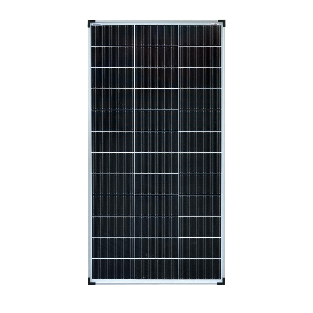 enjoy solar® 200W 12V Monokristallines Solarmodul, PERC 9BB - Solarpanel ideal für Wohnmobil, Balkon