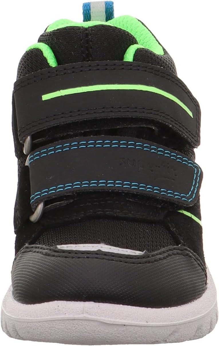Superfit Jungen Sport7 Mini Leicht Gefütterte Gore-tex Lauflernschuhe 20 EU Schwarz Hellgrün 0010, 2