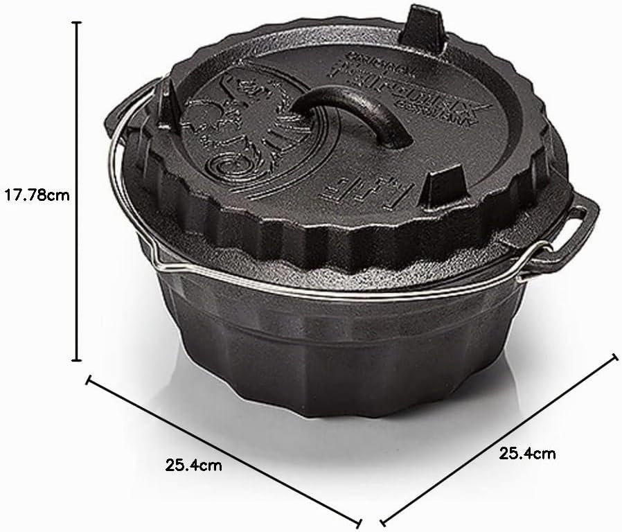 Petromax Gugelhupfform Gusseisen - Backform/Kuchenform | Tortenboden-Deckel | aus Gusseisen | sofort