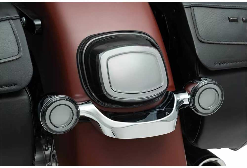 Kuryakyn 2907 Motorrad Beleuchtung Zubehör: Tracer LED Blinker hinten Umwandlung Bullet Style, 1156