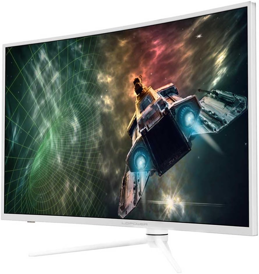 LC-Power LED-Monitor (gebogen, QHD, 97,79 cm (38,5 Zoll), LC-M39-QHD-165-C, Weiss