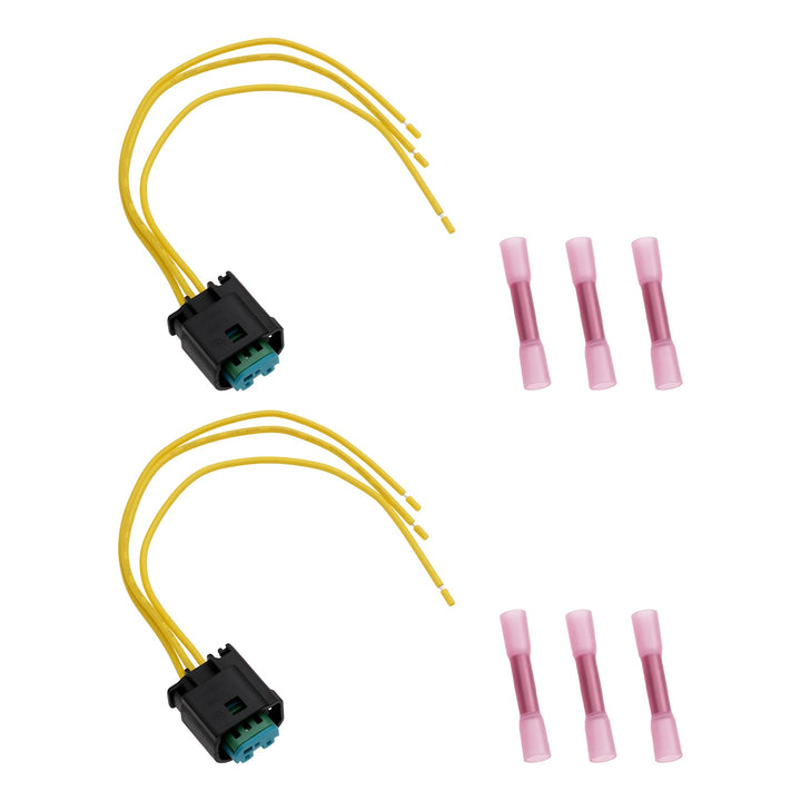 2pcs 3Pin Buchse Gehäuse mit Kabel Reparatursatz 61130141152 61132359998 Kompatibel mit BMW für PDC