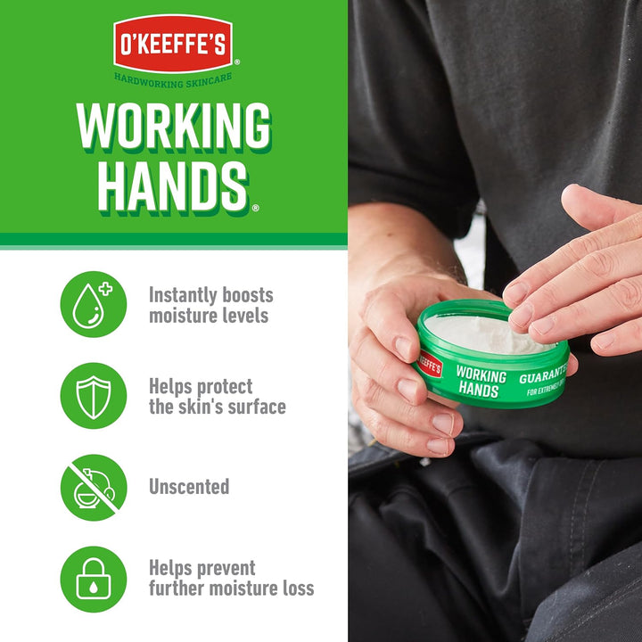 O'Keeffe's Working Hands 193 g (2 Stück) Glas: 193.00 g (2er Pack), Glas: 193.00 g (2er Pack)