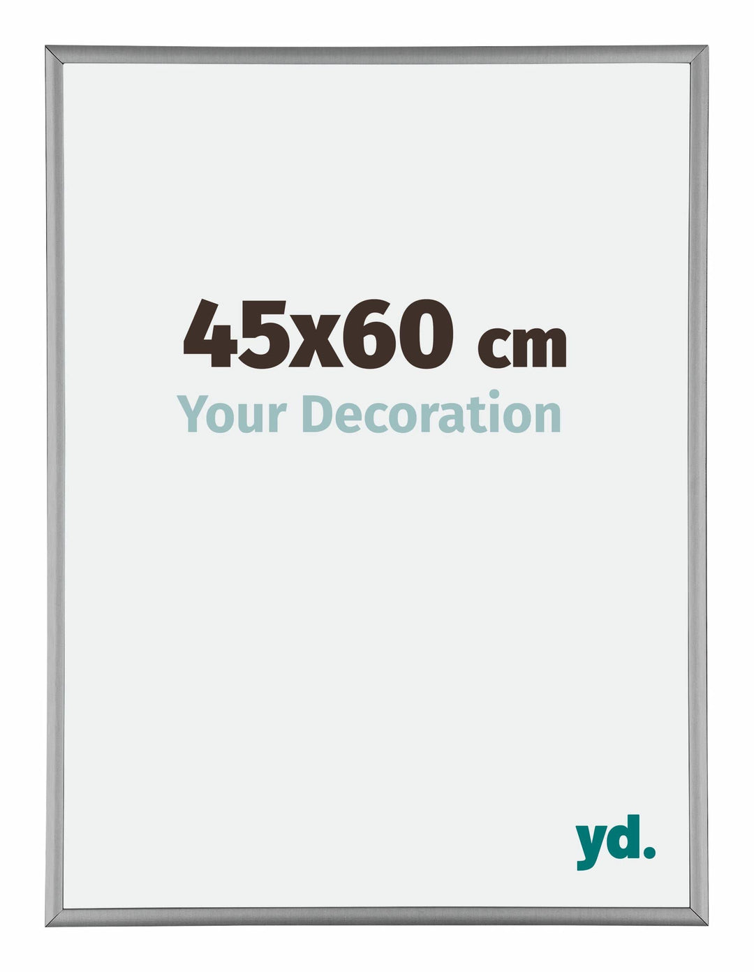 yd. Your Decoration - Bilderrahmen 45x60 cm - Bilderrahmen aus Aluminium mit Acrylglas - Antireflex