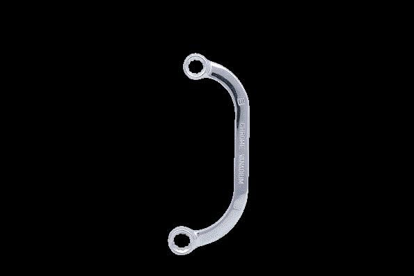 KS Tools 518.0853 CHROMEplus Starter- und Blockschlüssel, 11x13mm