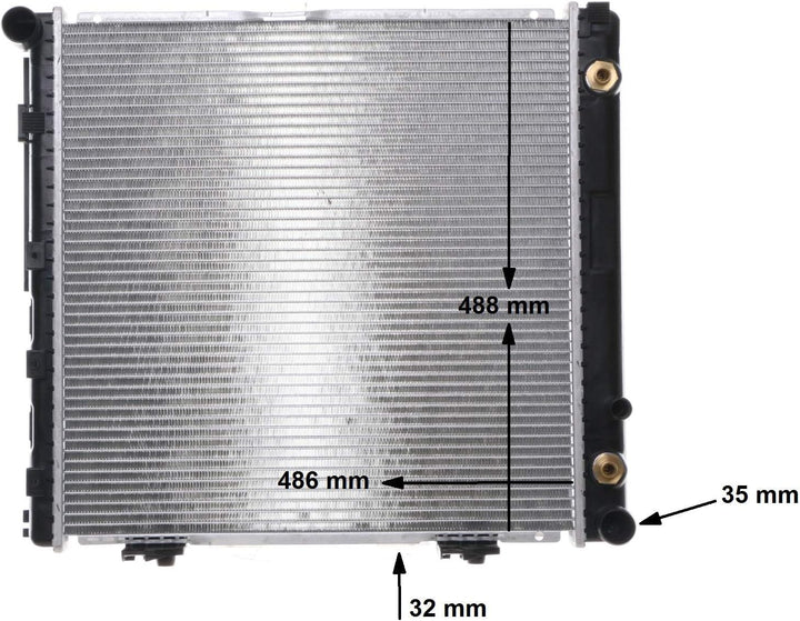 MAHLE CR 291 000S Kühlmittelkühler BEHR