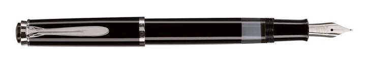 Pelikan 804080 Kolbenfüllhalter Classic M205, schwarz, Feder EF, 1 Stück Federbreite: EF, Federbreit