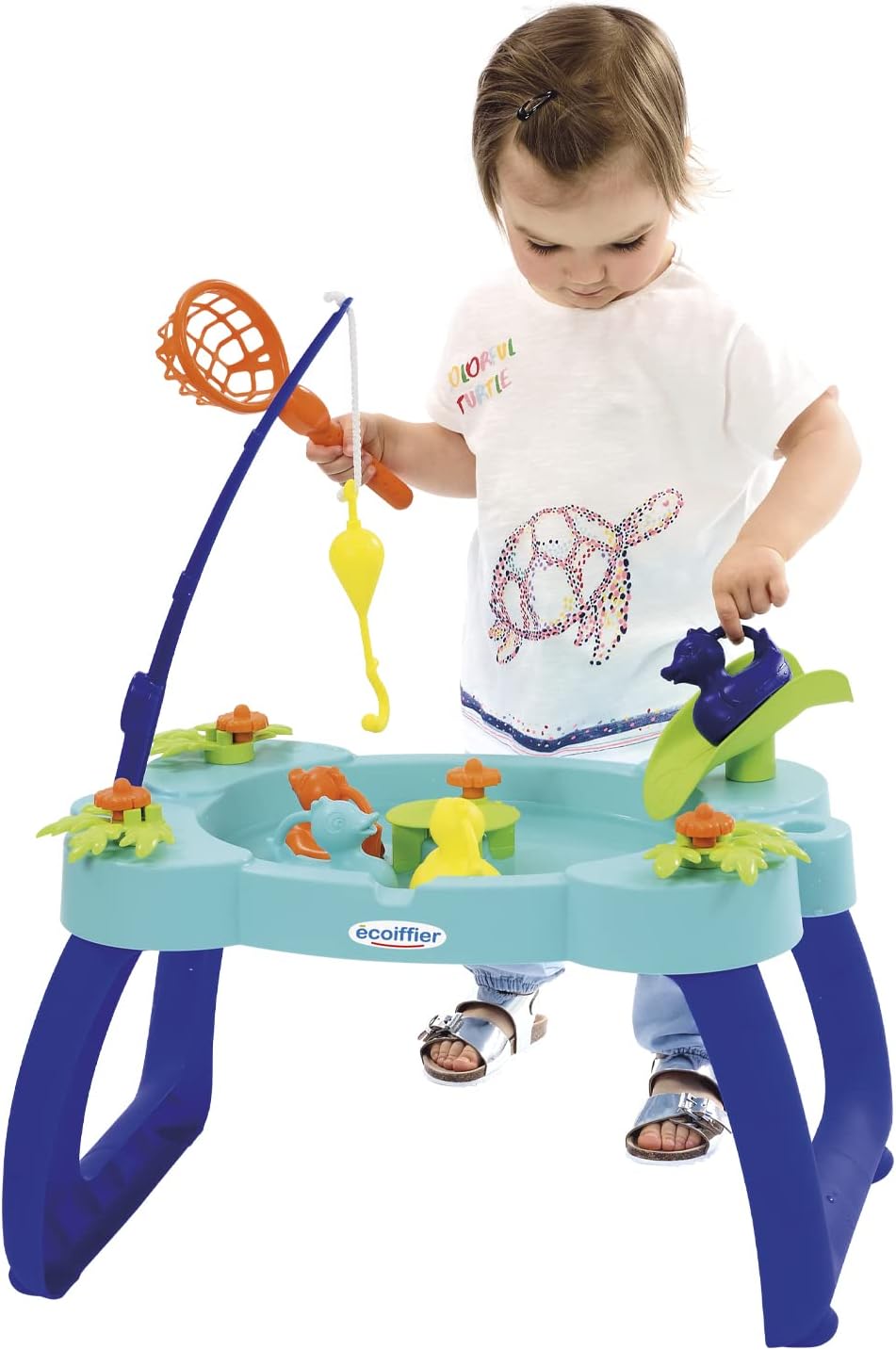 Spielzeuge Ecoiffier - 4610 - Angeltisch für Enten - Outdoor-Spiel für Kinder - Ab 18 Monaten , mehr