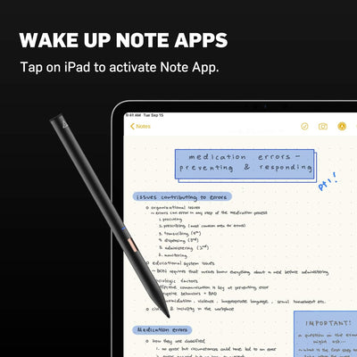 adonit Note2 Stylus Eingabestift für Apple iPad Pro 11'' & 12.9'' / iPad Air (2020 & 2019) / iPad 10