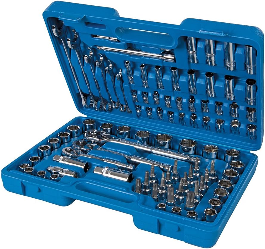 Silverline 868818 Mechaniker-Werkzeug, 90-tlg. Satz 90-tlg. 1 90-Piece, 1 90-Piece