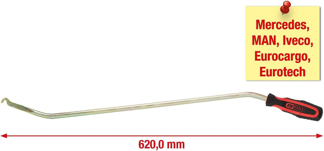 KS Tools 450.0311 Bremsfederhebel für LKW, 620mm