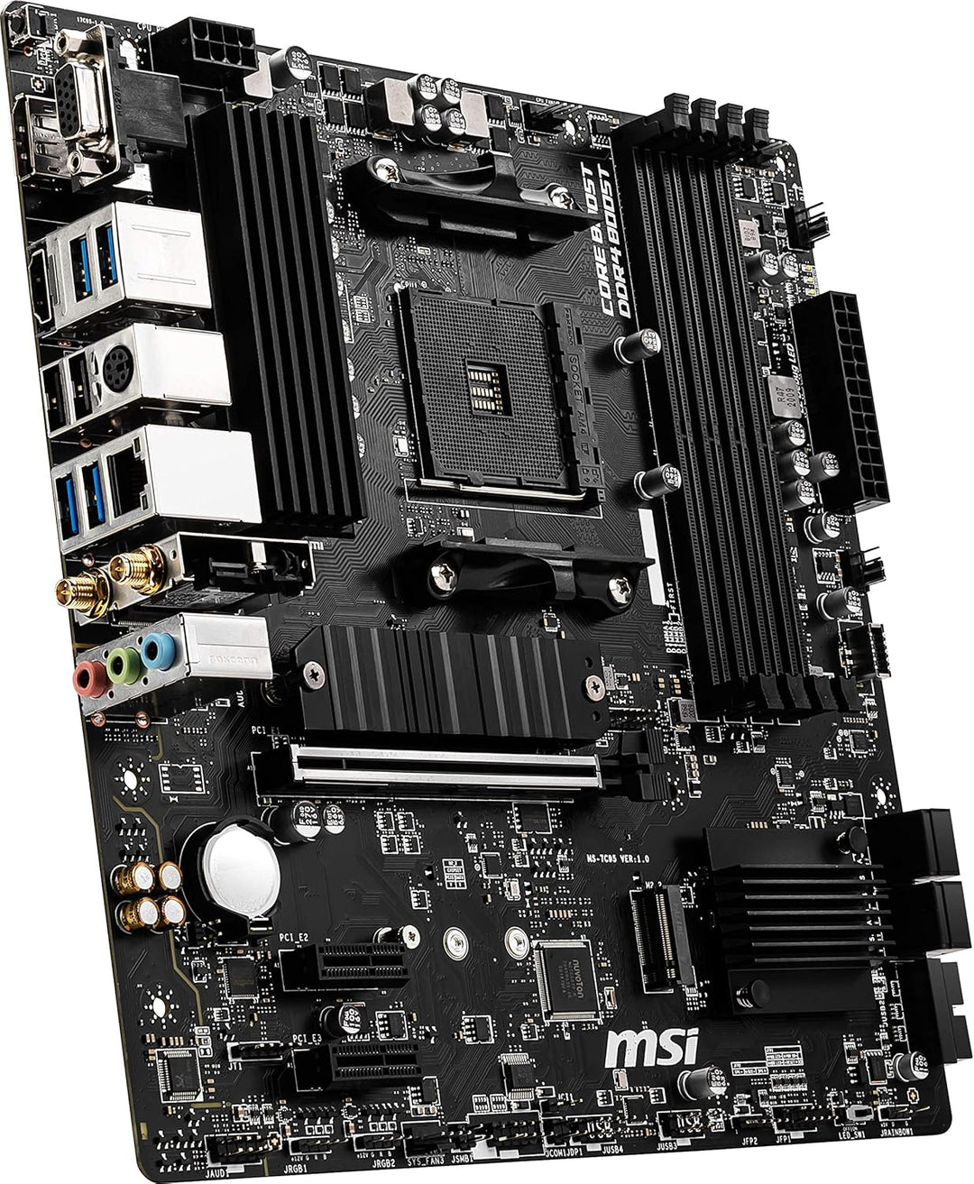 MSI B550M PRO-VDH WiFi Motherboard AMD B550 Socket AM4 Micro ATX