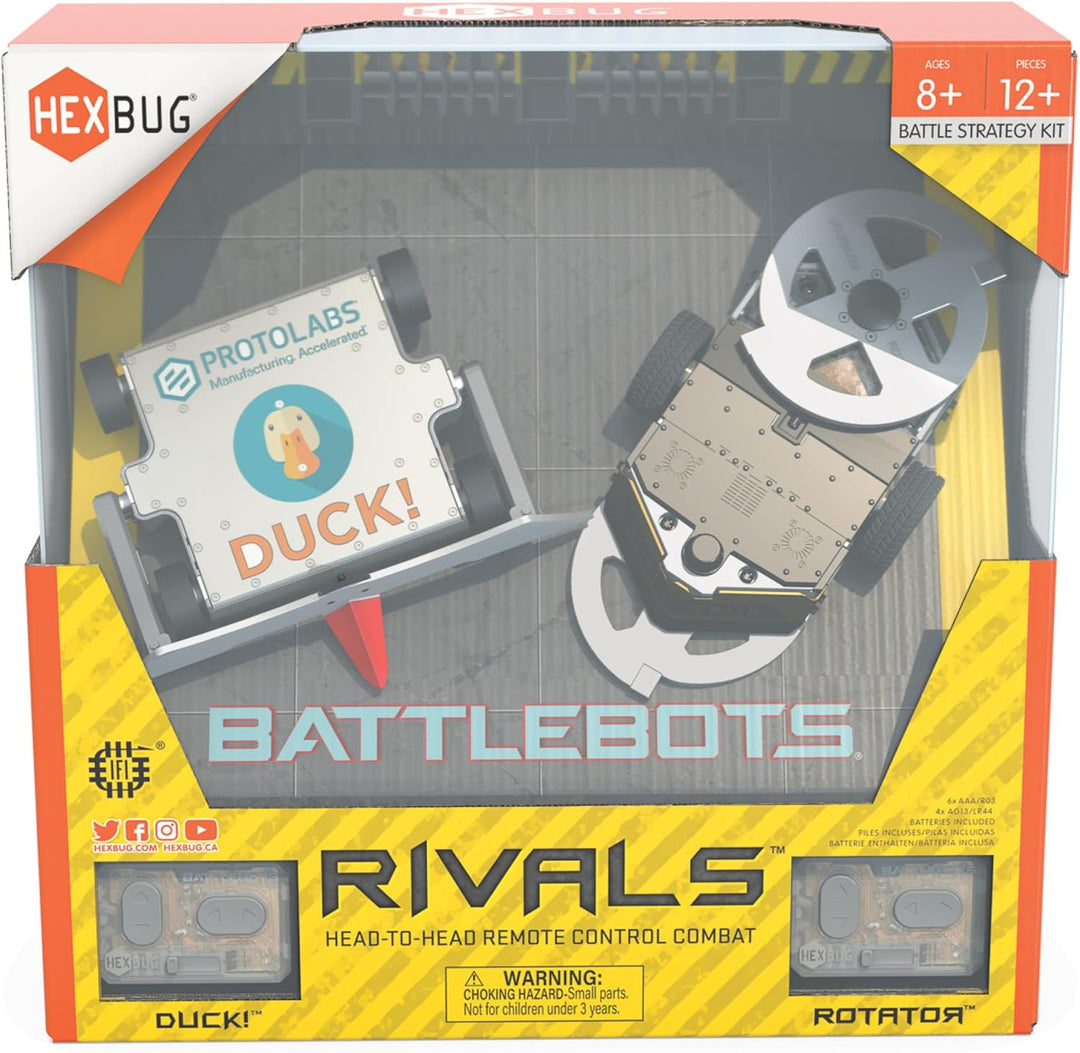 Hexbug BattleBots Rivals V5 EN Black moyen, Black moyen
