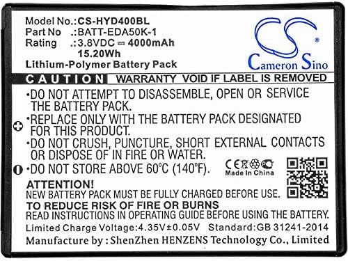 CS-HYD400BL Akkus 4000mAh Kompatibel mit [Honeywell] EDA50, EDA50hc, Scanpal EDA40, Scanpal EDA50K,