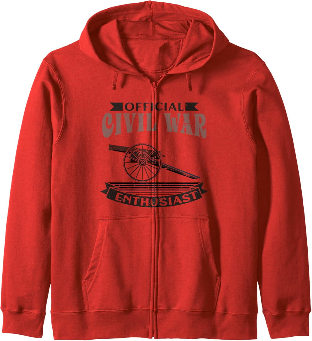 Official Civil War Enthusiast Amerikanischer Bürgerkrieg USA Kapuzenjacke