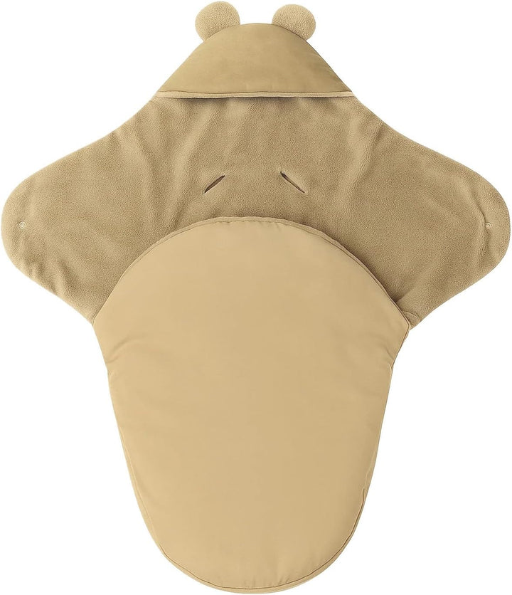 millybo Fusssack Baby Einschlagdecke für Winter geeignet für Kinderwagen Babyschale Babybett Autosit