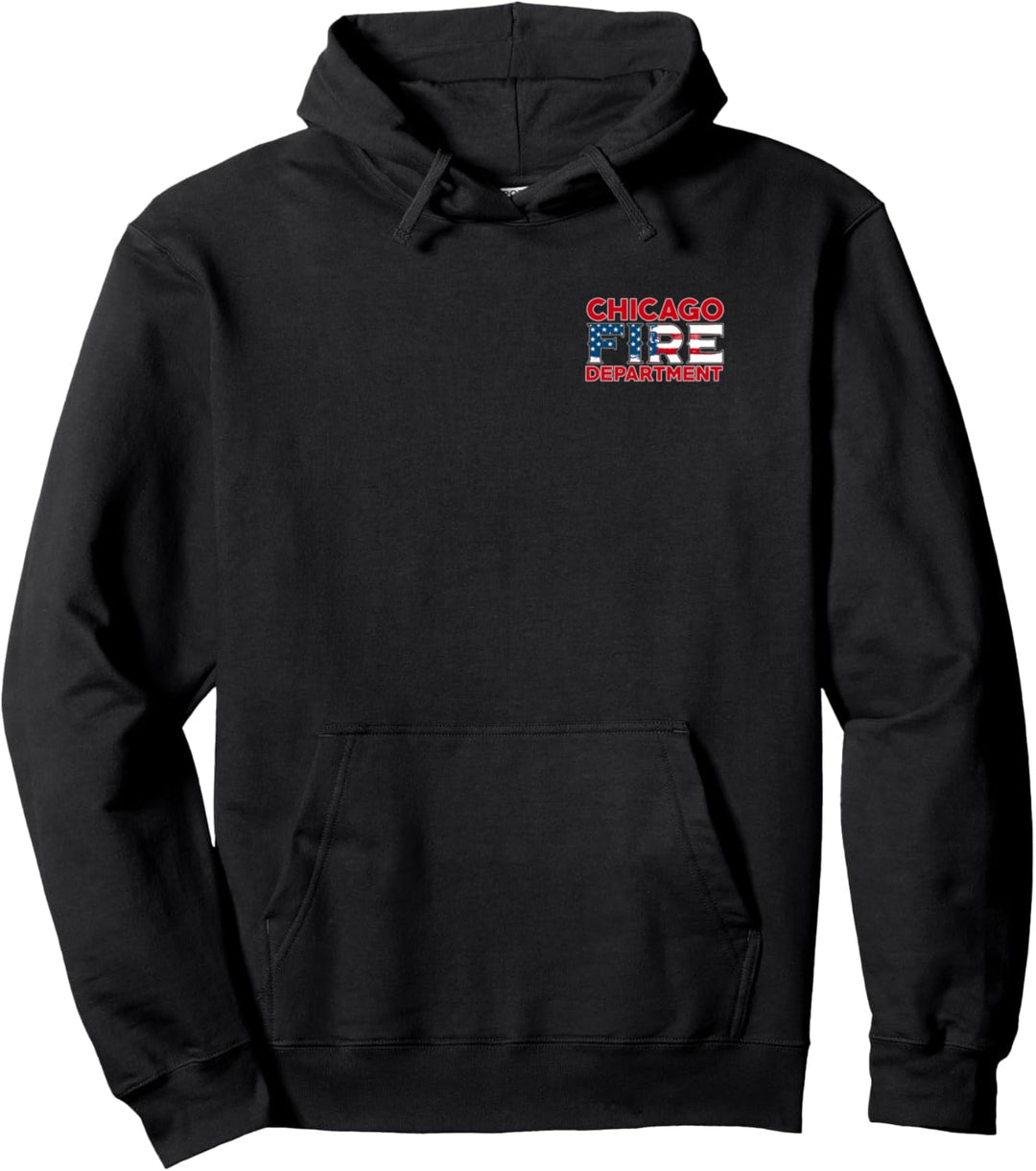 Chicago Illinois Feuerwehrmann Feuerwehrmann Feuerwehrmann Pullover Hoodie