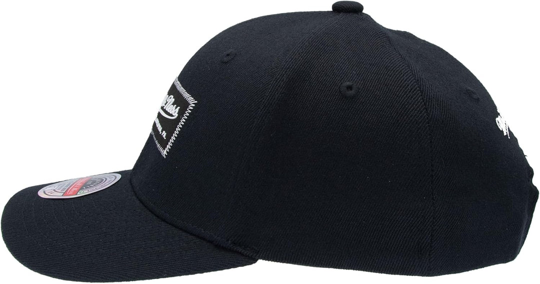 Mitchell & Ness Snapback - Biowashed Zig Zag - Small Box Logo, Black Einheitsgrösse Schwarz Classic