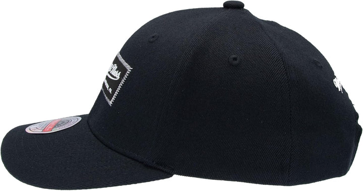 Mitchell & Ness Snapback - Biowashed Zig Zag - Small Box Logo, Black Einheitsgrösse Schwarz Classic