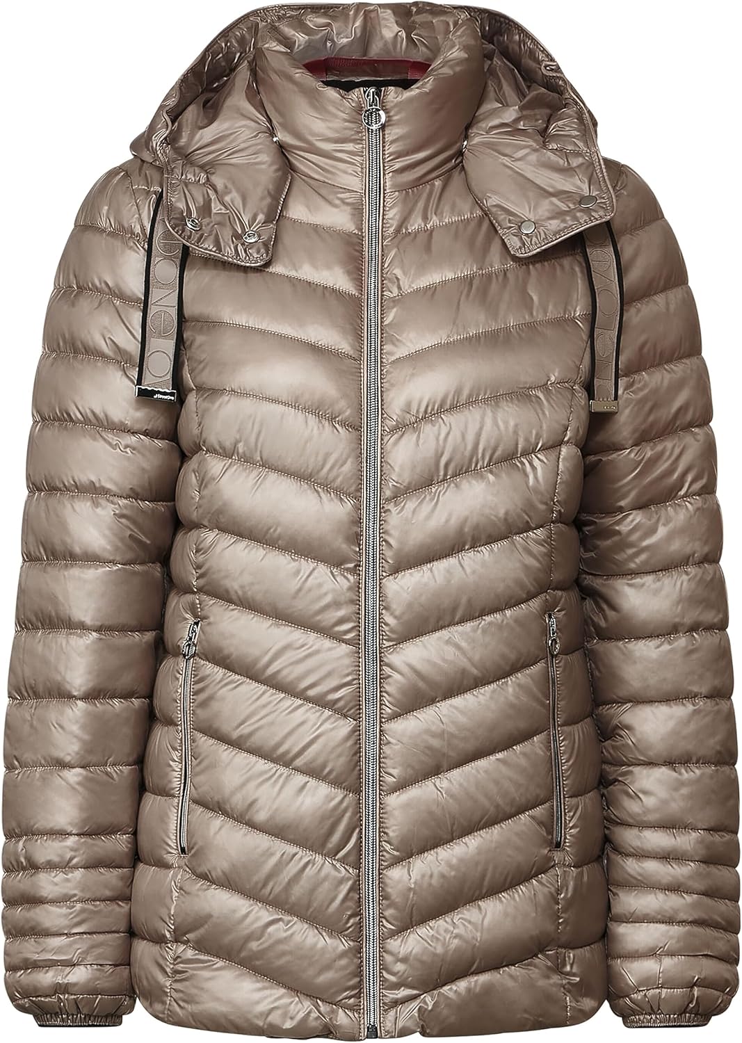 Street One Damen Steppjacke, light iced gold