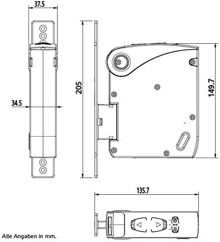 Elektrischer Gurtwickler GW60 4 in 1 inklusive Funkset mit Fernbedienung ZB60 Neue Version (GW60 + Z