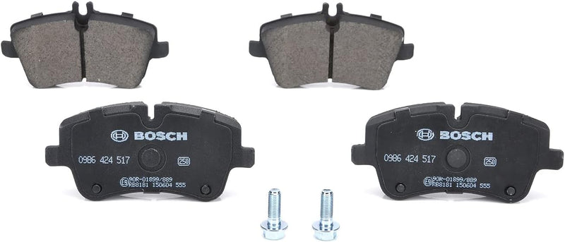 Bosch BP274 Bremsbeläge - Vorderachse - ECE-R90 Zertifizierung - vier Bremsbeläge pro Set