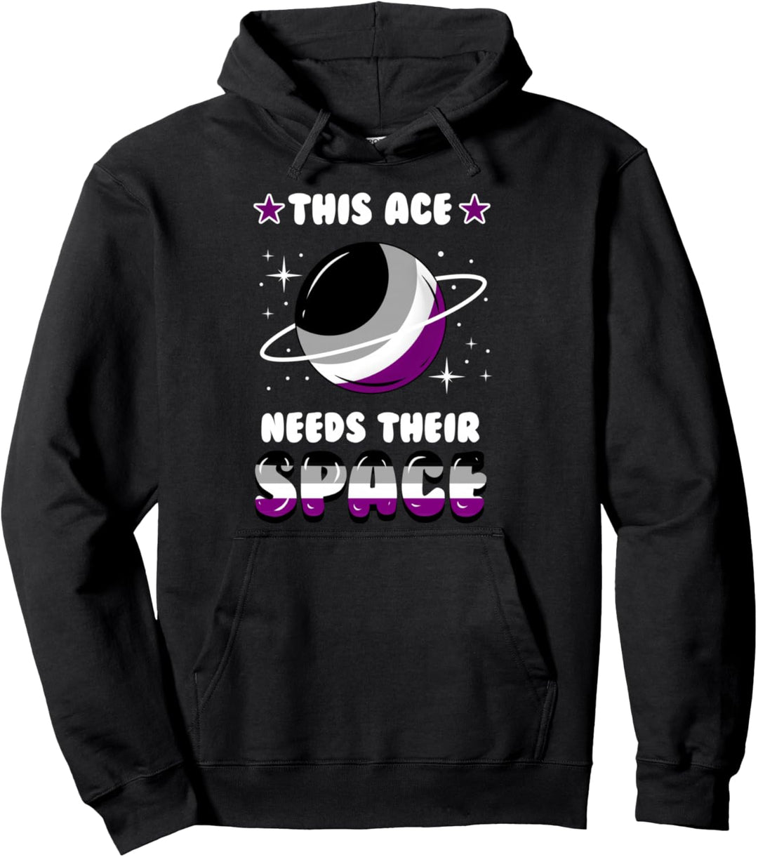 This Ace Needs Their Space Ace Pride Pullover Hoodie