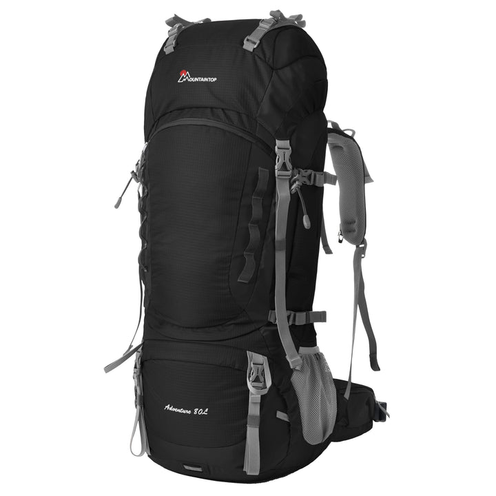 Mountaintop Trekkingrucksack 55L/80L Wanderrucksack Herren Damen Reiserucksack Grosser Rucksack mit