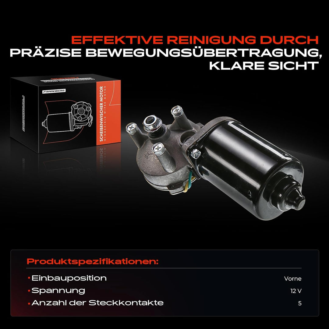 Scheiben Wischer Motor Vorne für Astra G 19E, 1G1 F70 44, 44Q, C3 F35_ 281-363 Polo Classic CU_W 32B