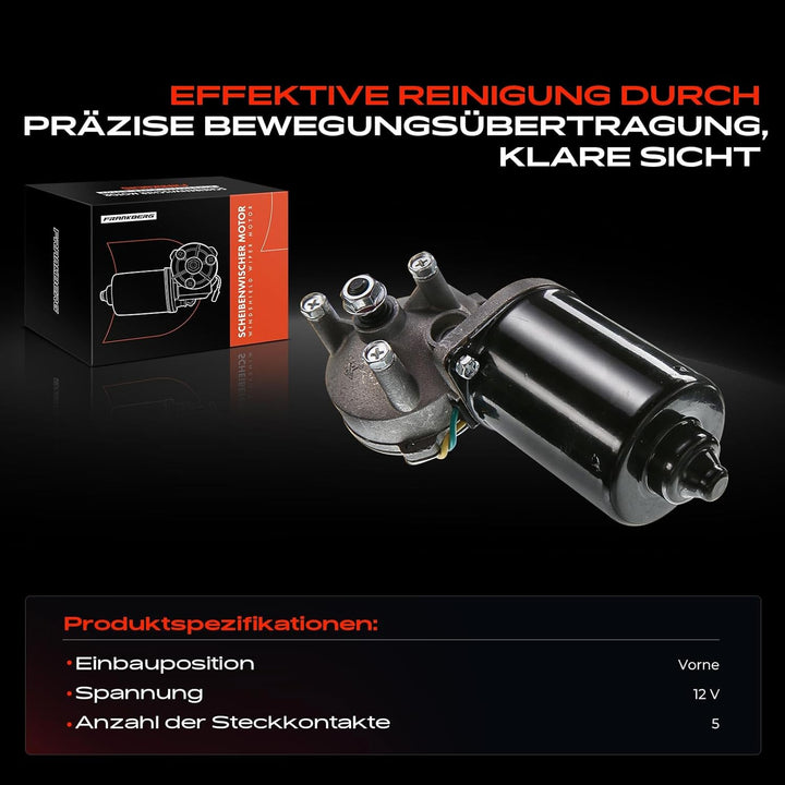 Scheiben Wischer Motor Vorne für Astra G 19E, 1G1 F70 44, 44Q, C3 F35_ 281-363 Polo Classic CU_W 32B