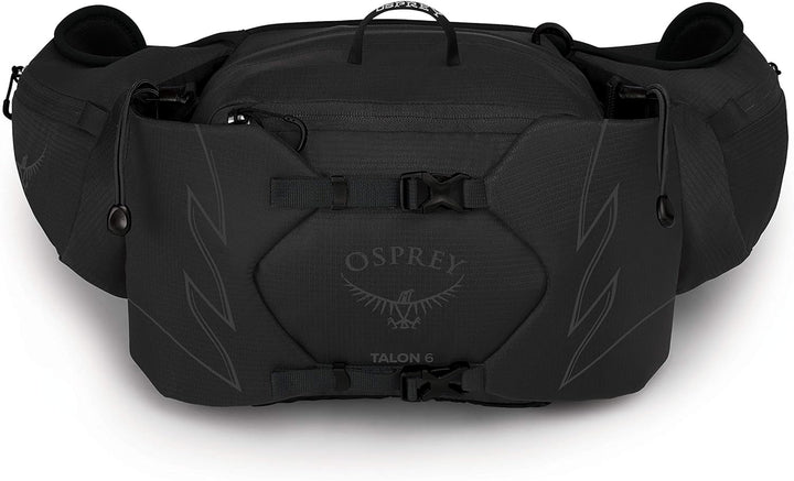 Osprey Talon 6 Wanderrucksack für Männer Stealth Black Einheitsgrösse, Stealth Black Einheitsgrösse