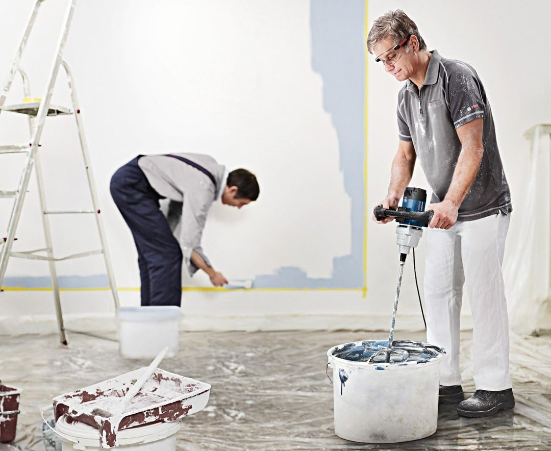Bosch Professional Rührwerk GRW 12 E (1.200 Watt Nennaufnahmeleistung, 12,0 Nm Nenndrehmoment, 5,3 k