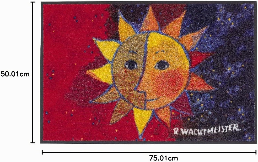Rosina Wachtmeister Fussmatte bunt Grösse 50x75 cm