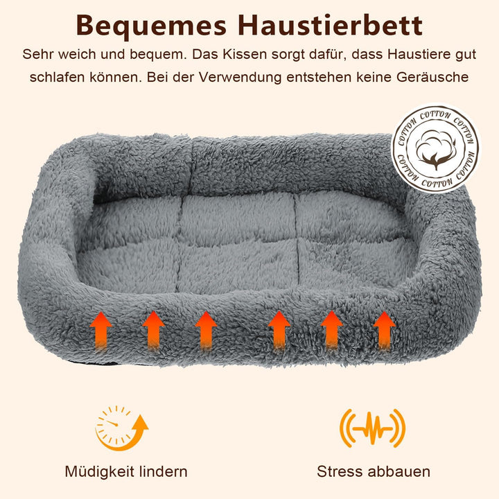 Kleinen Hundebett Katzebett, orthopädische Hundebetten, Angstlösendes Beruhigendes (M), M