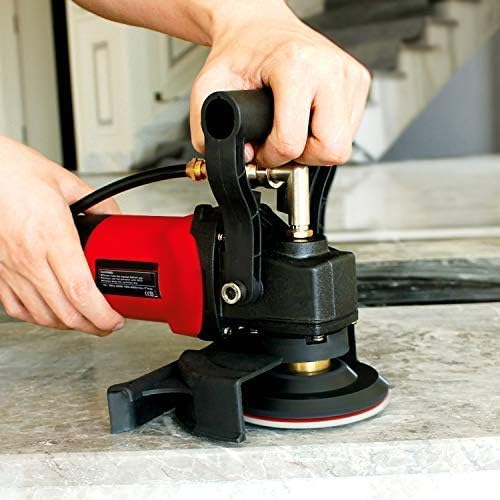 Nasspolierer, SPTA 800W / 220V 100mm Nass Poliermaschine mit variabler Geschwindigkeit und Granit-Di