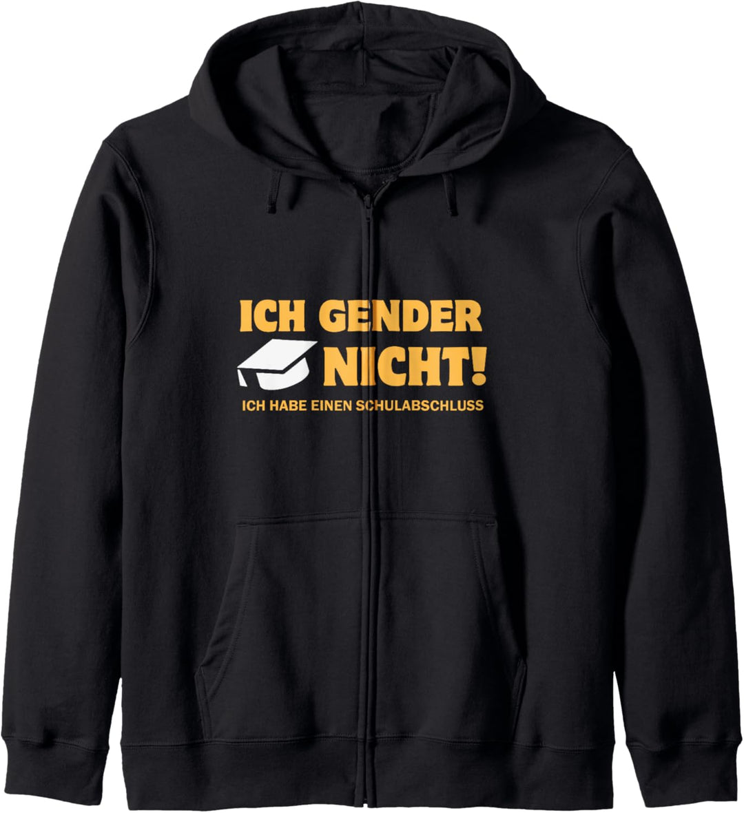 Ich Gender Nicht Ich Habe Einen Schulabschluss Kapuzenjacke