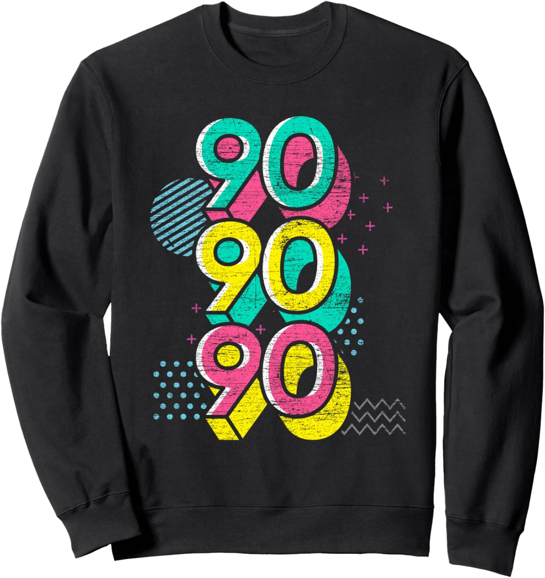 Retro 90er Musik 90er Jahre Sweatshirt