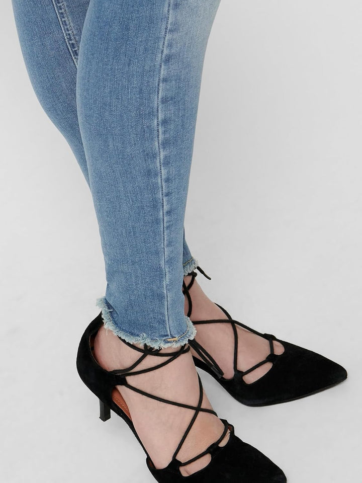 ONLY Damen Skinny Jeans XS Blau (Light Blue Denim), XS Blau (Light Blue Denim)
