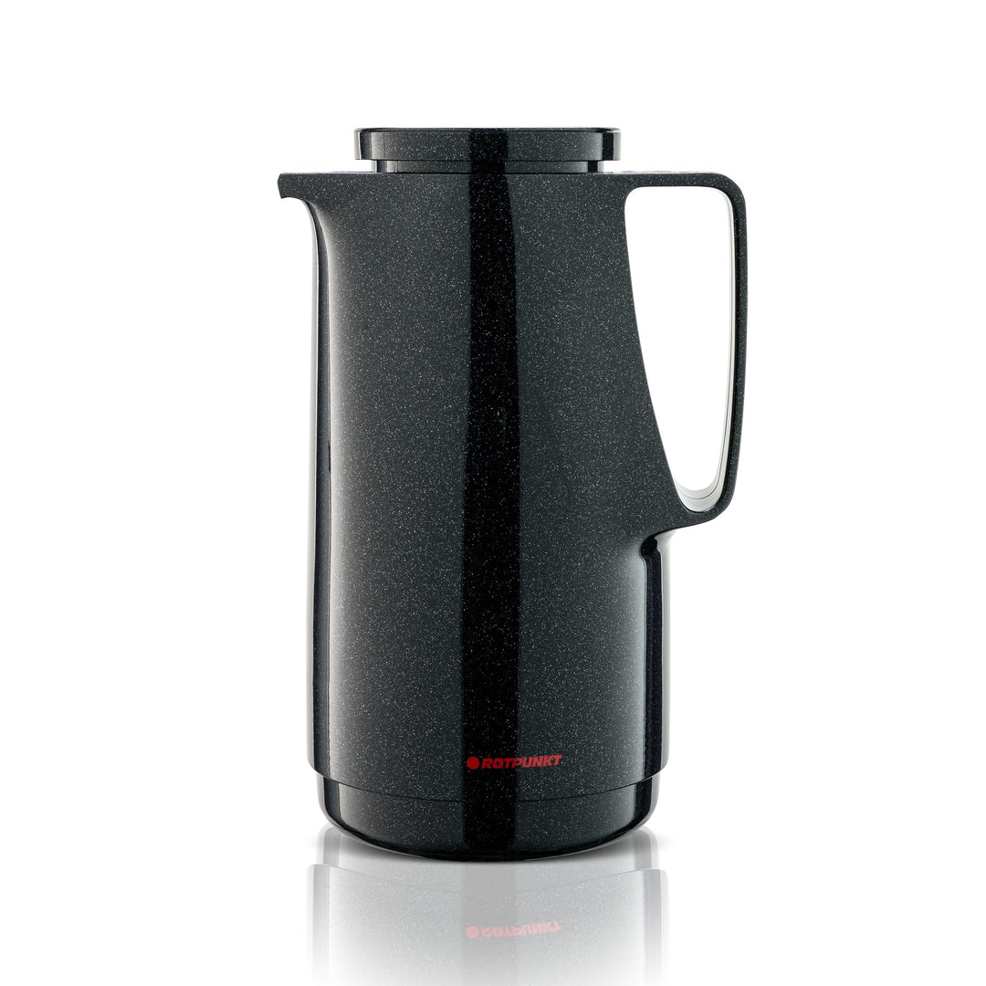 Rotpunkt Isolierkanne 760" 1,0l in schwarz, Edelstahl, 20 x 10 x 10 cm, Schwarz
