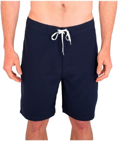 Hurley Herren O&o Solid 20' Board-Shorts, Obsidian, 44