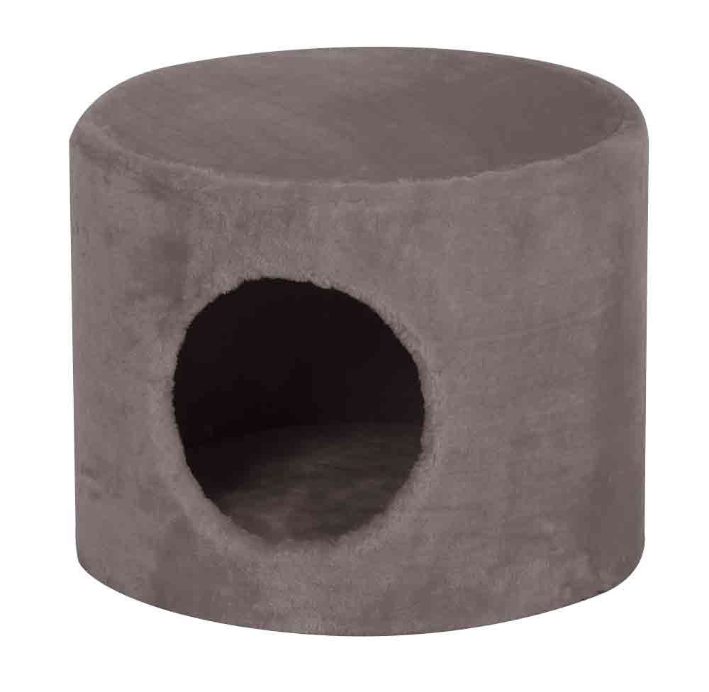 Nobby STARSYSTEM Höhle rund "DE LUXE" warmgrau ø38 x 30 cm warmgrau 1 Stück (1er Pack), warmgrau 1 S