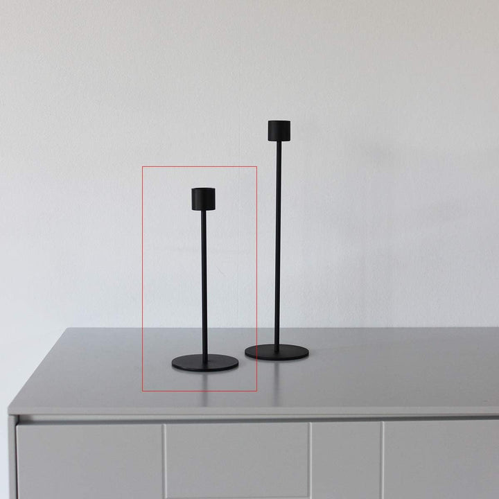 Cooee Design Candlestick 21cm Black